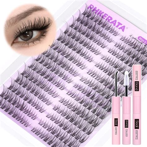 Amazon Phkerata Wispy Lash Clusters Kit Natural Lash Extension Kit