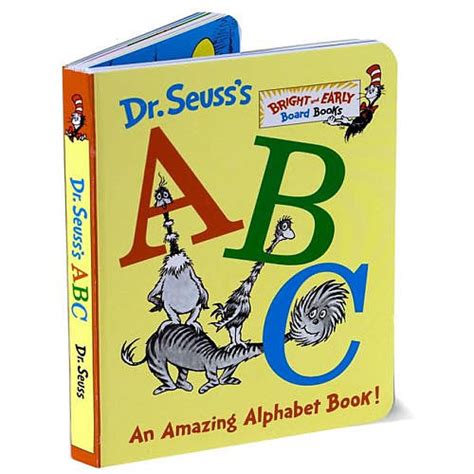 Dr. Seuss's ABC: An Amazing Alphabet Book! by Dr. Seuss (Board Book ...