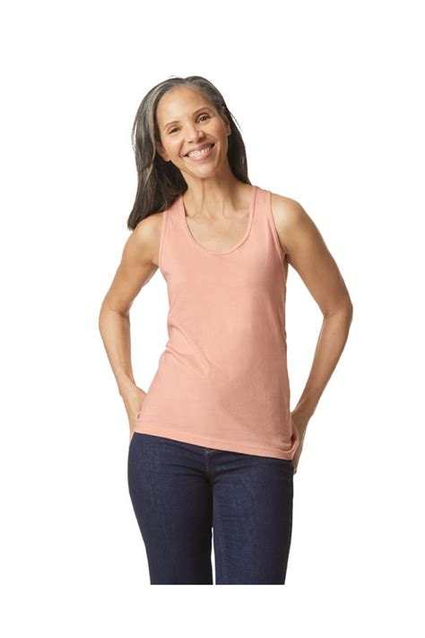 Gildan Softstyle Cvc Women S Racerback Tank Top Mccrearys Tees