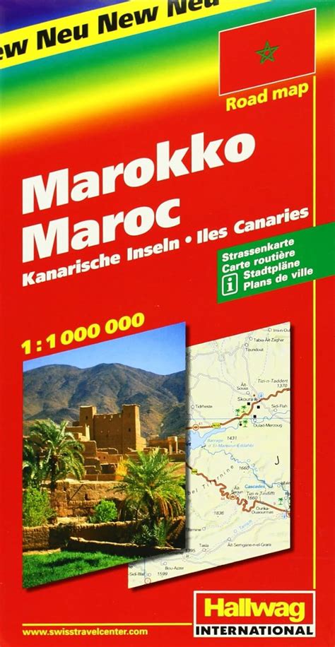 Maroc Iles Canaries Marocco Cartes Routi Re