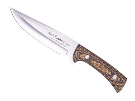 Muela 9336 Poignard Muela Jabali Micarta Moutarde Marron 17cm Inox