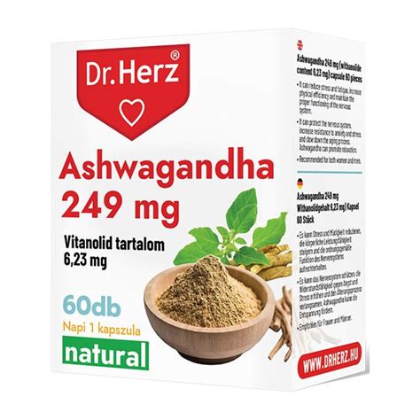 Dr Herz Ashwagandha Mg Kapszula X Mpatika Hu