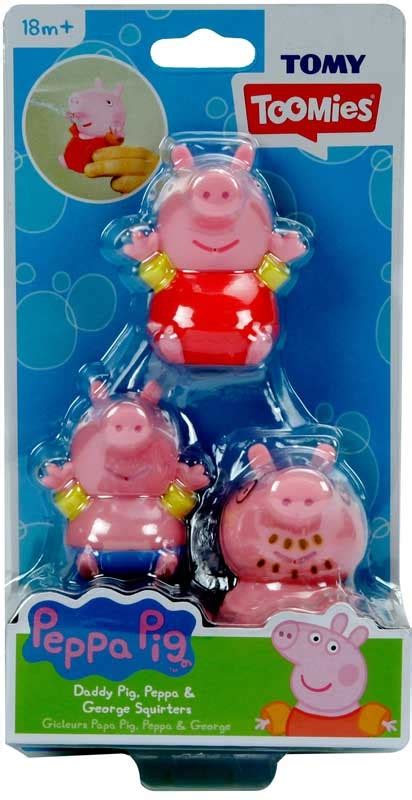 Peppa Pig Daddy Pig - Peppa - George Bath Squirters Wholesale