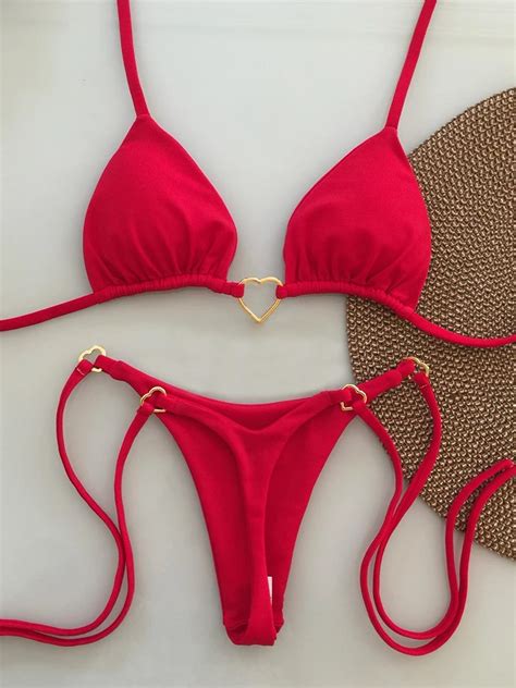 New Sexy Bikini A Vita Bassa Set Costume Da Bagno Femminile