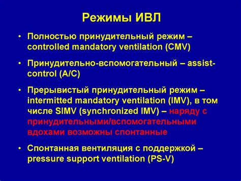 Основы ИВЛ - online presentation