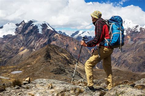 Premium Photo | Hiking scene in Cordillera mountains, Peru