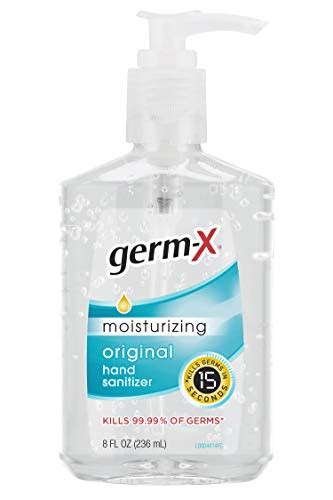 Germ X Original Hand Sanitizer Non Drying Moisturizing Gel With