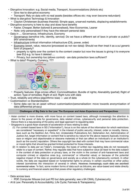 Privacy And Data Protection Law Complete Notes Law486 Privacy And