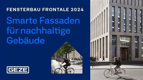 Fensterbau Frontale 2024 vom 19 bis 22 März in Nürnberg Wir freuen