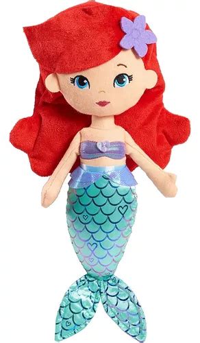 Peluche De La Princesa Ariel De Disney La Sirenita Cuotas Sin Interés