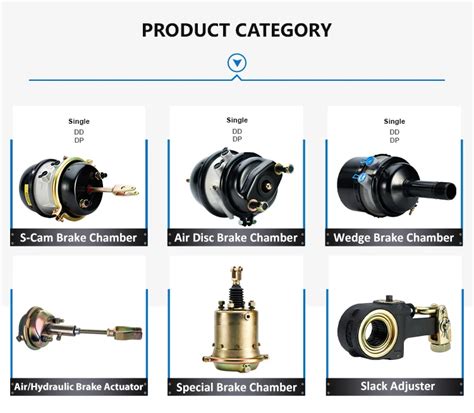 Wabco Type Diaphragm Piston Actuators Tristop Cylinder