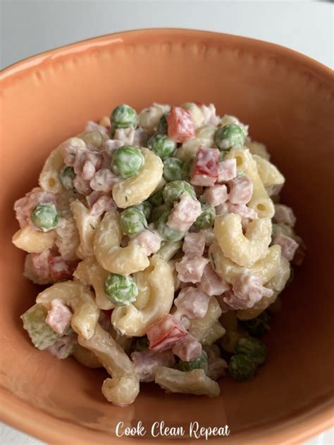 Ham And Pineapple Pasta Salad Cook Clean Repeat