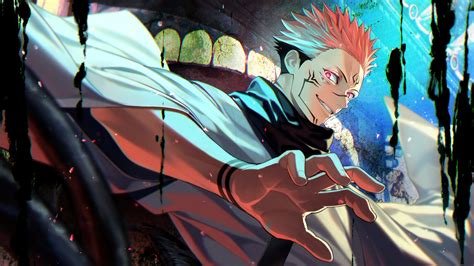 Red Eyes Sukuna Hd Jujutsu Kaisen Wallpapers Hd Wallpapers Id 83824