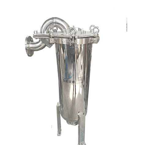 Carbon Steel Honey Milk Single Bag Filter Housing Manufacturer And