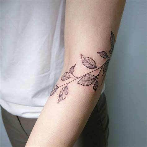 Leaf Branch Tattoo