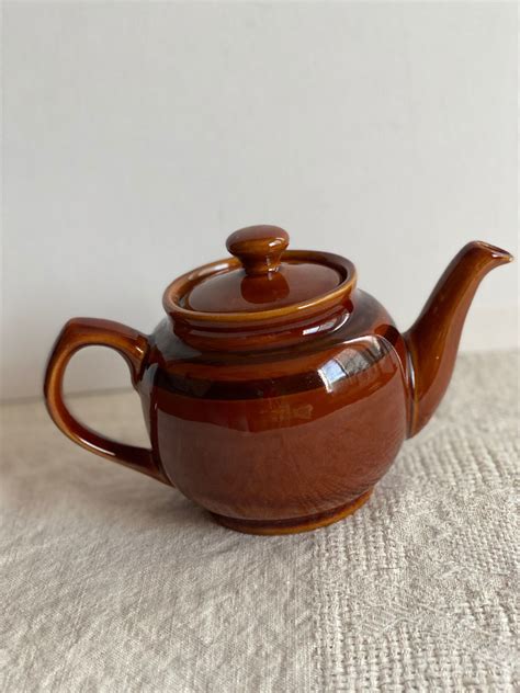 Vintage Sadler Brown Betty Teapot Brown Betty Small Teapots Etsy