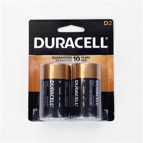 Duracell Coppertop D2 Alkaline Batteries Smoqueen