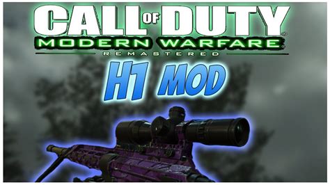 H Mod Gameplay Modern Warfare Remastered Youtube