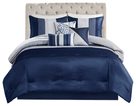 Madison Park Amherst Piece Comforter Set Contemporary Comforters