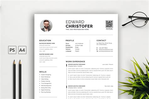 Creative Resume Template Graphic by Abdul Studio · Creative Fabrica