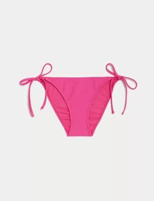 Tie Side Bikini Bottoms M S Collection M S