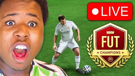 Playing Fut Champs Live Tots Weekend League Youtube