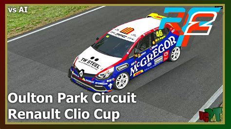 Rfactor Oulton Park Renault Clio Cup Laps Vs Ai Youtube