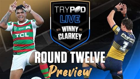 🎧 Trypod Live 🖲 Nrl Round 12 Preview 🏆💰🏉 Youtube