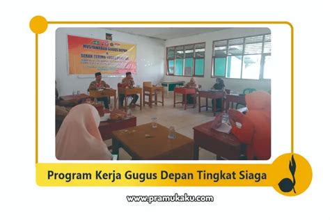 5 Contoh Program Kerja Gugus Depan Siaga