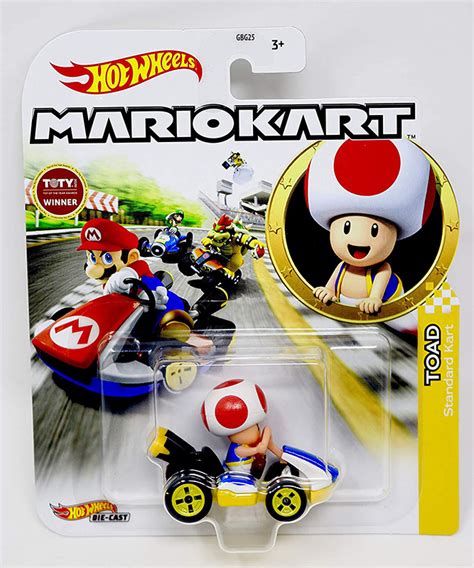 Hot Wheels Toad Standard Kart Mario Kart