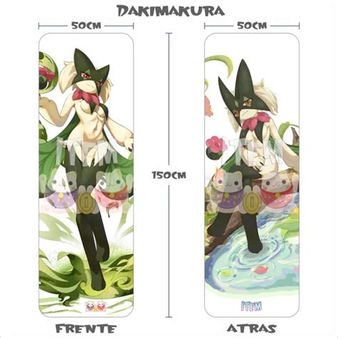 Nuevo Funda Dakimakura Waifu Furry Hentai Sin Censura Sexy H Pokemon Meowscarada MercadoLibre