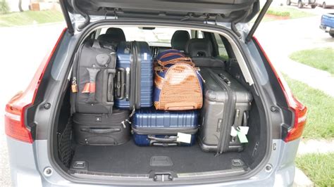 Volvo XC60 Recharge Luggage Test: How much cargo space? - My Droll