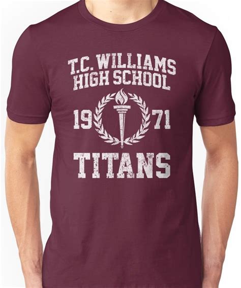 Tc Williams High School Titans 1971 Remember The Titans Unisex T