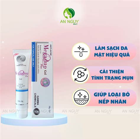 Gel Giảm Mụn Và Vết Thâm Megaduo Gel 15grGel Giảm Mụn Và Vết Thâm