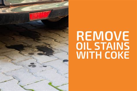 How To Remove Oil Stains From Concrete With Coke Handyman S World