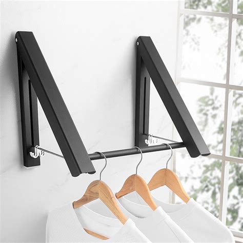 WZHXIN Storage Bins,Laundry Room Drying Rack Wall Mounted Clothes ...