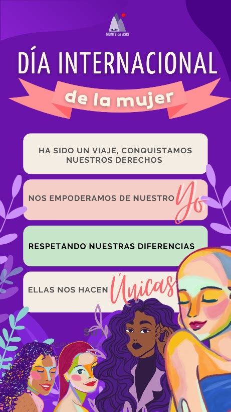 Colegio Monte de Asís Blog Archive Día Internacional de La Mujer y