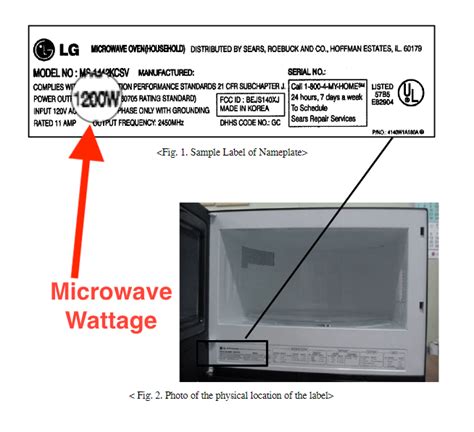 How to Find Microwave Wattage? - Microwave Ninja