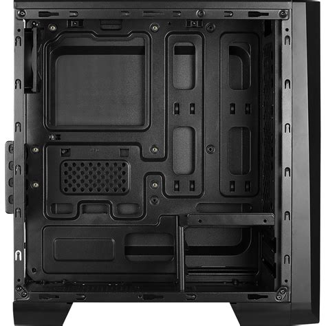 Aerocool Cylon Black Rgb Led Micro Atx Case With Tempered Glass Side