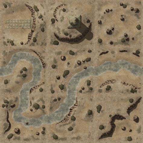 Desert Battlemap – Dungeon Channel