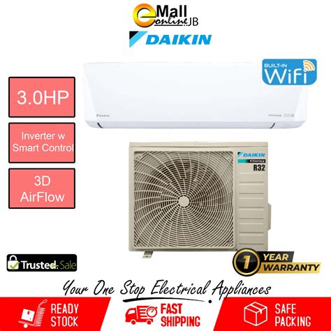 Daikin Air Cond Hp Ftku B Rku Blf R Deluxe Inverter With Smart