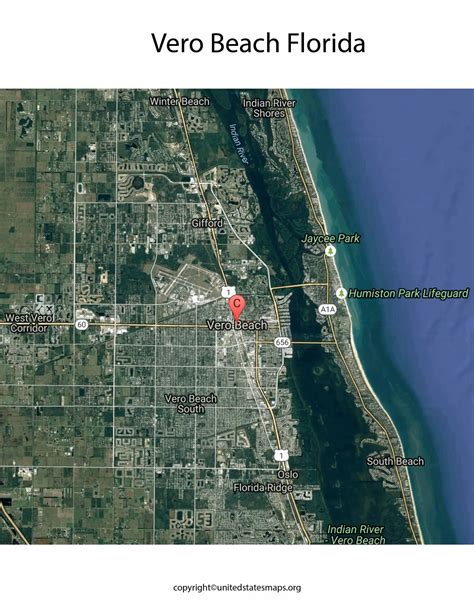 Vero Beach Florida Map | Map of Vero Beach Florida