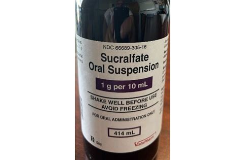 Microbial Contamination Prompts Recall Of Sucralfate Oral Suspension