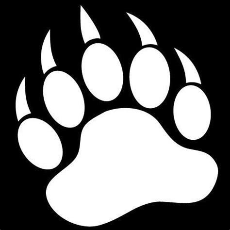 free clipart wolverine paw print - Clipground