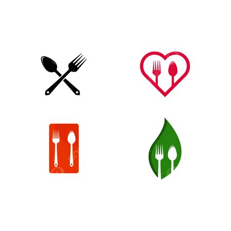 Spoon Fork Logo Vector Design Images Fork And Spoon Logo Template