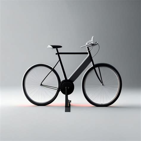 Premium AI Image Futuristic Modern Bicycle Concept Design Generative AI