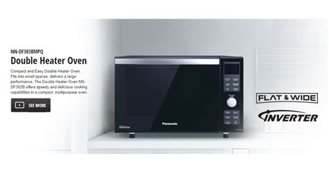 Panasonic NN-DF383B 23L Inverter Microwave Oven | Berdaya