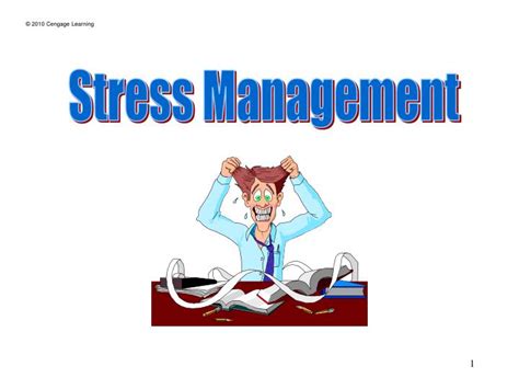 Stress Management Ppt Background