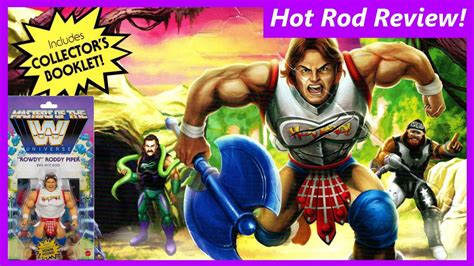 Evil Hot Rod Rowdy Roddy Piper Masters Of The Wwe Universe Action