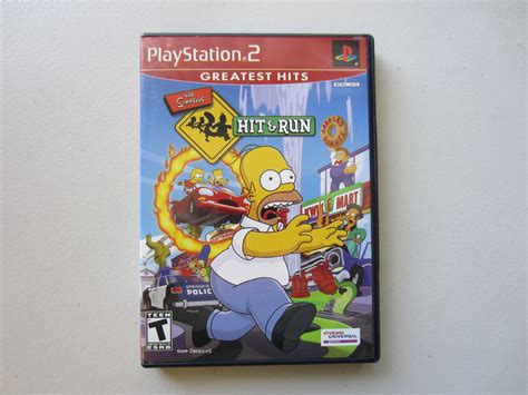 The Simpsons Hit Run Greatest Hits Version Playstation Tested